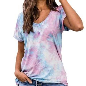 T Shirts for Women Tie Dye